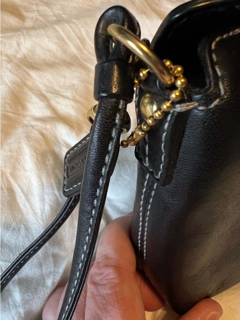 Coach Vintage Mini Turnlock Wristlet - Picture 6 of 16